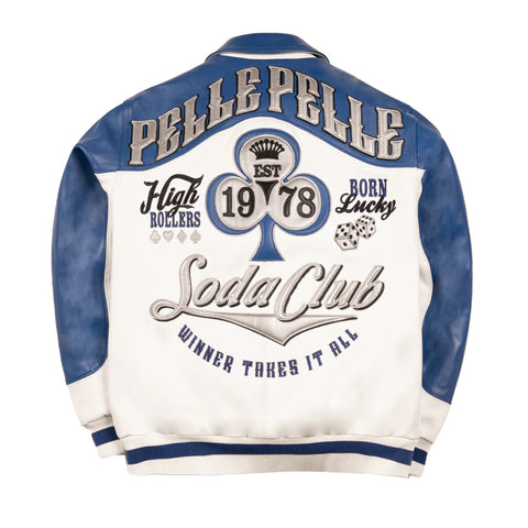 Pelle Pelle Winner Takes All Jacket White / Blue