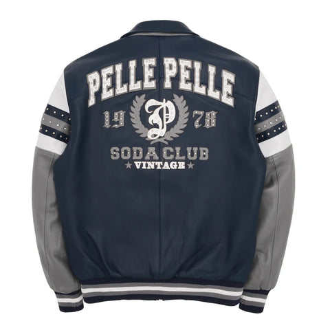Pelle Pelle Arches Jacket Blue / Grey