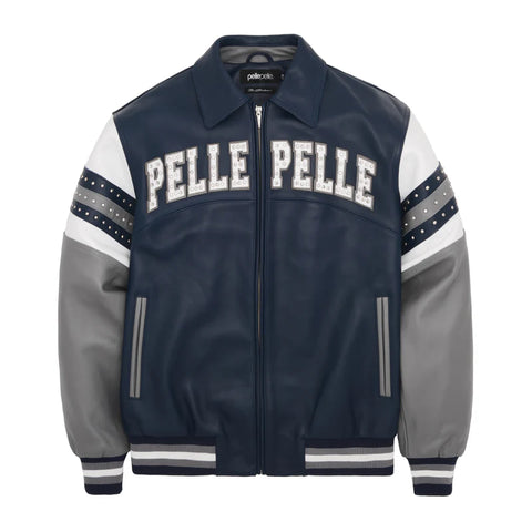 Pelle Pelle Arches Jacket Blue / Grey
