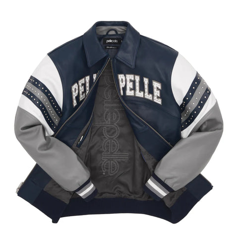 Pelle Pelle Arches Jacket Blue / Grey