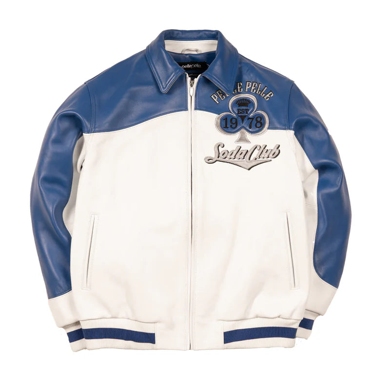 Pelle Pelle Winner Takes All Jacket White / Blue
