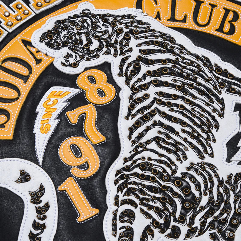 Pelle Pelle Soda Club Tiger Jacket Black / White