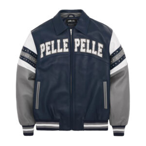 Pelle Pelle Arches Jacket Blue / Grey