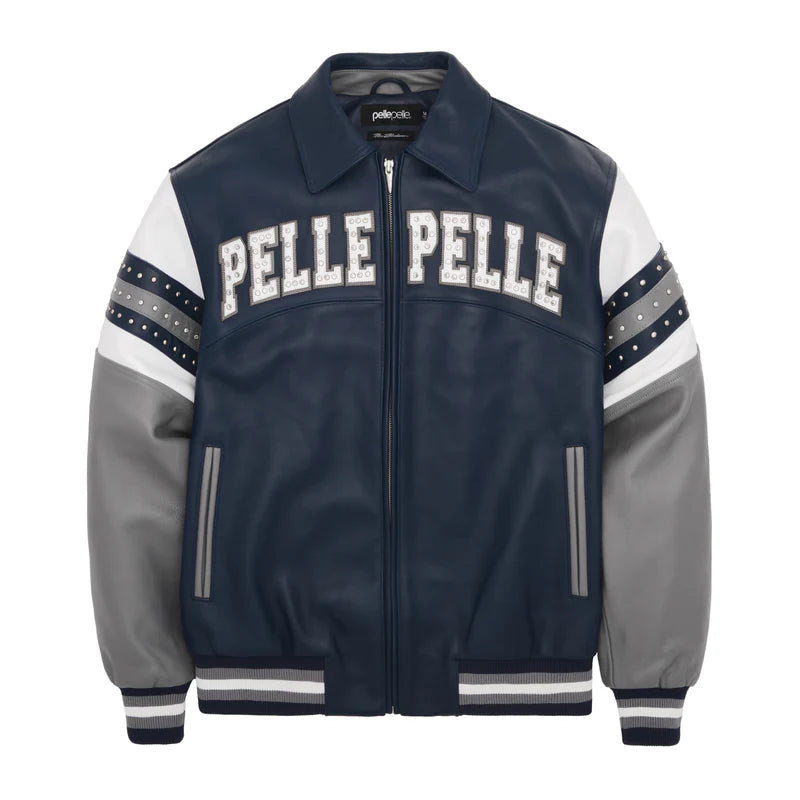 Pelle Pelle Arches Jacket Blue / Grey