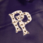 American Bruiser Womens Crop Jacket Purple - Image 4