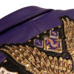 American Bruiser Womens Crop Jacket Purple - Image 5