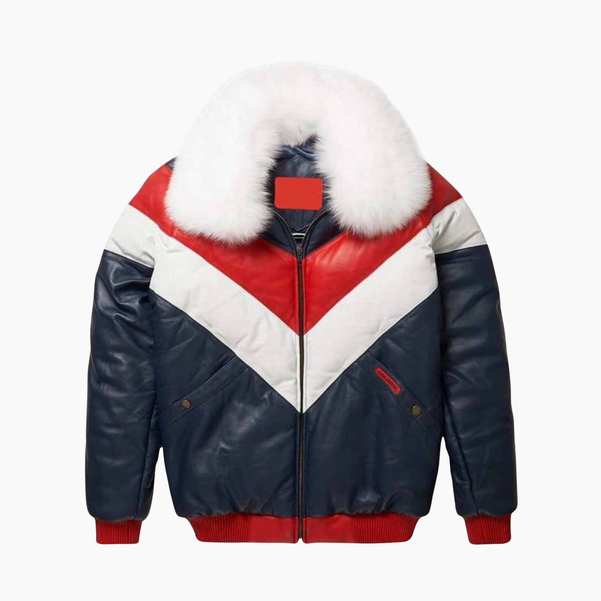 Puffer Fox Fur Collar Jacket