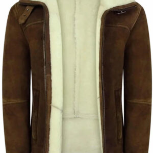 Men’s Tan-Brown Shearling Sheepskin Jacket