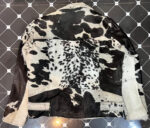 Handmade Genuine Cowhide Hair-On Leather Jacket - Natural Cow Skin Fashion Jacket - Image 2